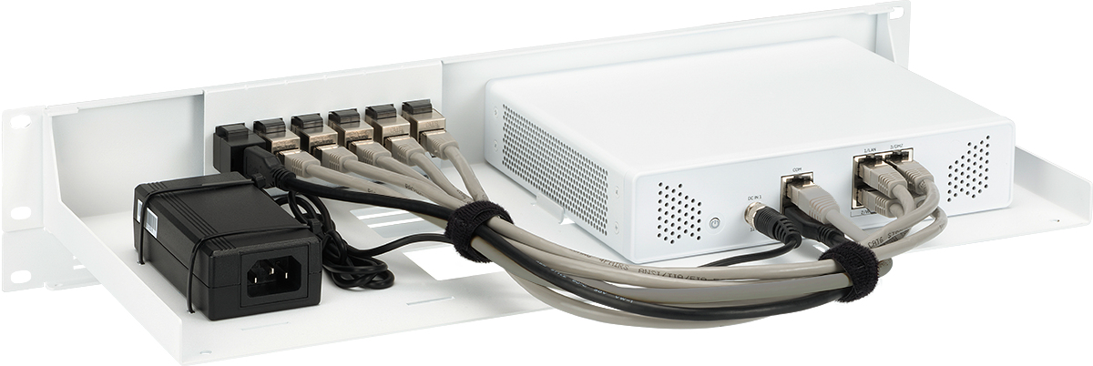 Rackmount.IT RM-SR-T14I Firewall-Rackmontage 1.3U 19" Weiß