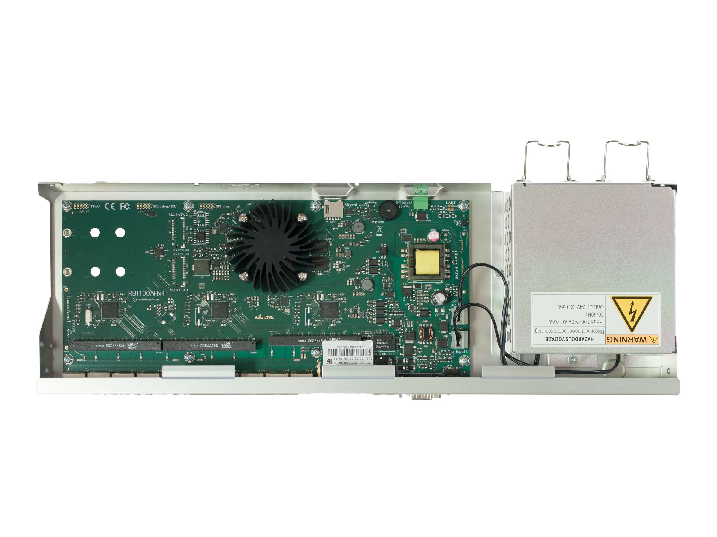 MikroTik RouterBOARD RB1100AHx4 Router 13 x Gigabit Ethernet Edelstahl