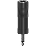 Hama Classic Line Audio-Adapter, 3,5-mm-Klinken-Stecker - 6,3-mm-Klinken-Kupplung, Stereo (00305038)