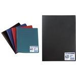 ELBA Sichtbuch "Memphis" DIN A3, mit 40 Hüllen, schwarz Hochformat, Hüllen genarbt - 1 Stück (100206506)