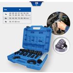 KS TOOLS Werkzeuge-Maschinen GmbH Lager-Eintreib-Satz, Nylon, 36-tlg (BT671750)