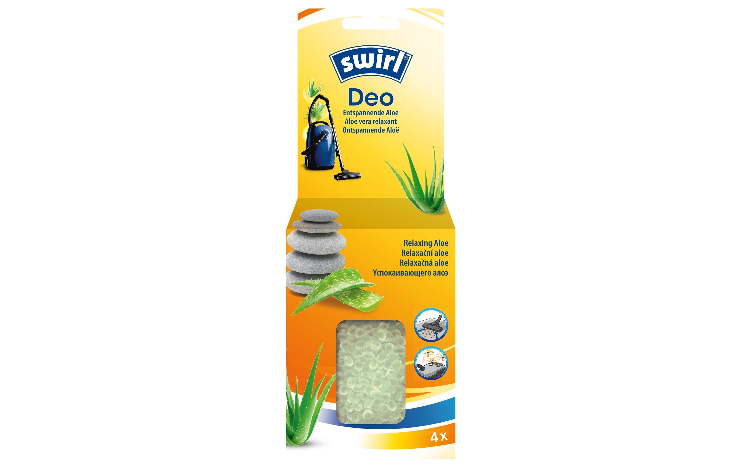 Melitta Swirl Deo-Perlen Belebende Aloe, 4er-Pack