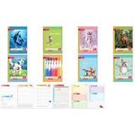 ROTH Hausaufgabenheft Orcas Klipp & Klar liniert DIN A5 ohne Rand, 96 Blatt (89488)