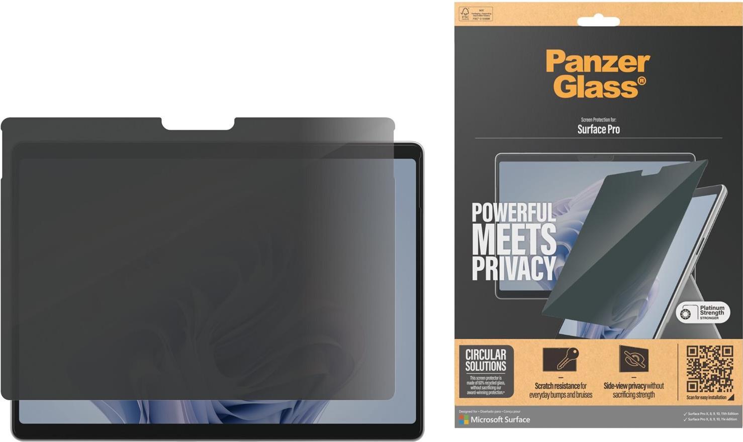 PanzerGlass Bildschirmschutz für Tablet - ultrabreite Passform (P6274)