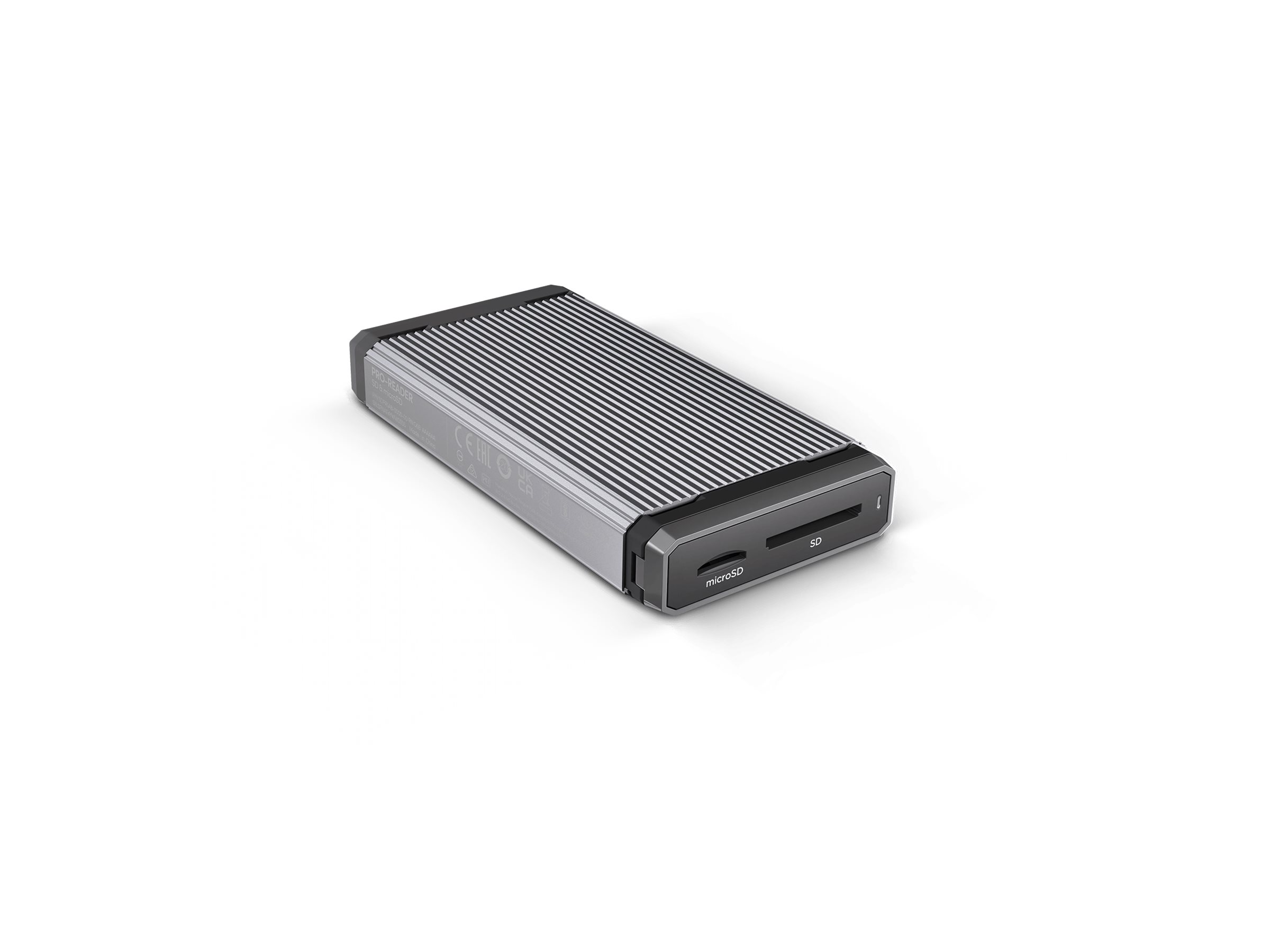 SanDisk Professional PRO-READER Kartenleser USB-C 3.2 Gen 1 Schwarz, Silber