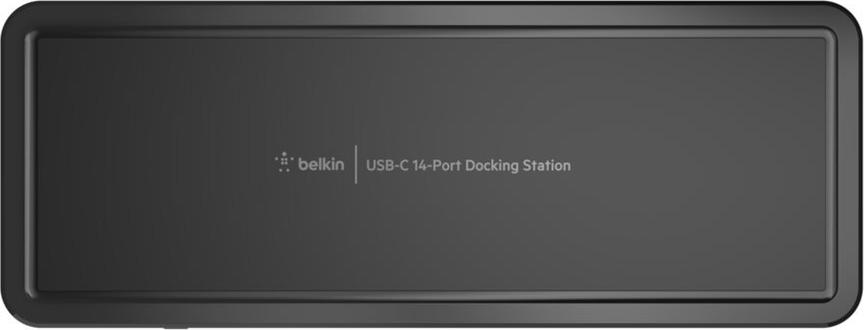 Belkin CONNECT USB-C 14-Port Triple Display Dock Schwarz