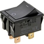 Panasonic Wippschalter 250 V/AC 16 A 2 x Aus/Ein AJ8W201BF rastend 1 St. (AJ8W201BF)