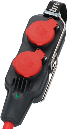 BRENNENSTUHL professionalLINE - Powerblock/ Verteilersteckdose 4-fach (Strombelastbarkeit max. 16A | IP54) (9837570010)