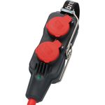 BRENNENSTUHL professionalLINE - Powerblock/ Verteilersteckdose 4-fach (Strombelastbarkeit max. 16A | IP54) (9837570010)