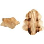 PAPSTAR 6 Palmblatt-Teller pure 20.0 x 22.3 cm (89691)