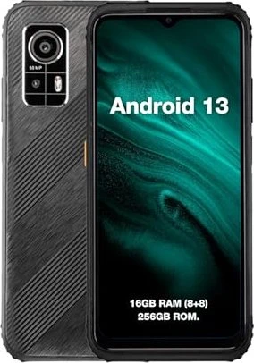 AGM H6 Outdoor Smartphone - 6.56" HD+ Display, 16GB RAM, 256GB Speicher, 50MP Kamera, IP68/IP69K (AGM_H6_EU002B)