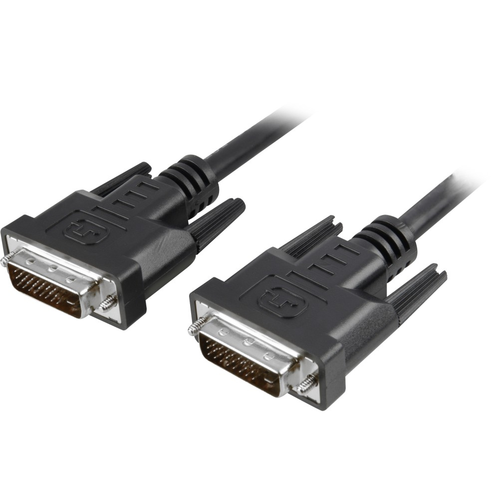 TECHly ICOC-DVI-8130 DVI-D Dual Link Videokabel 3 m Schwarz