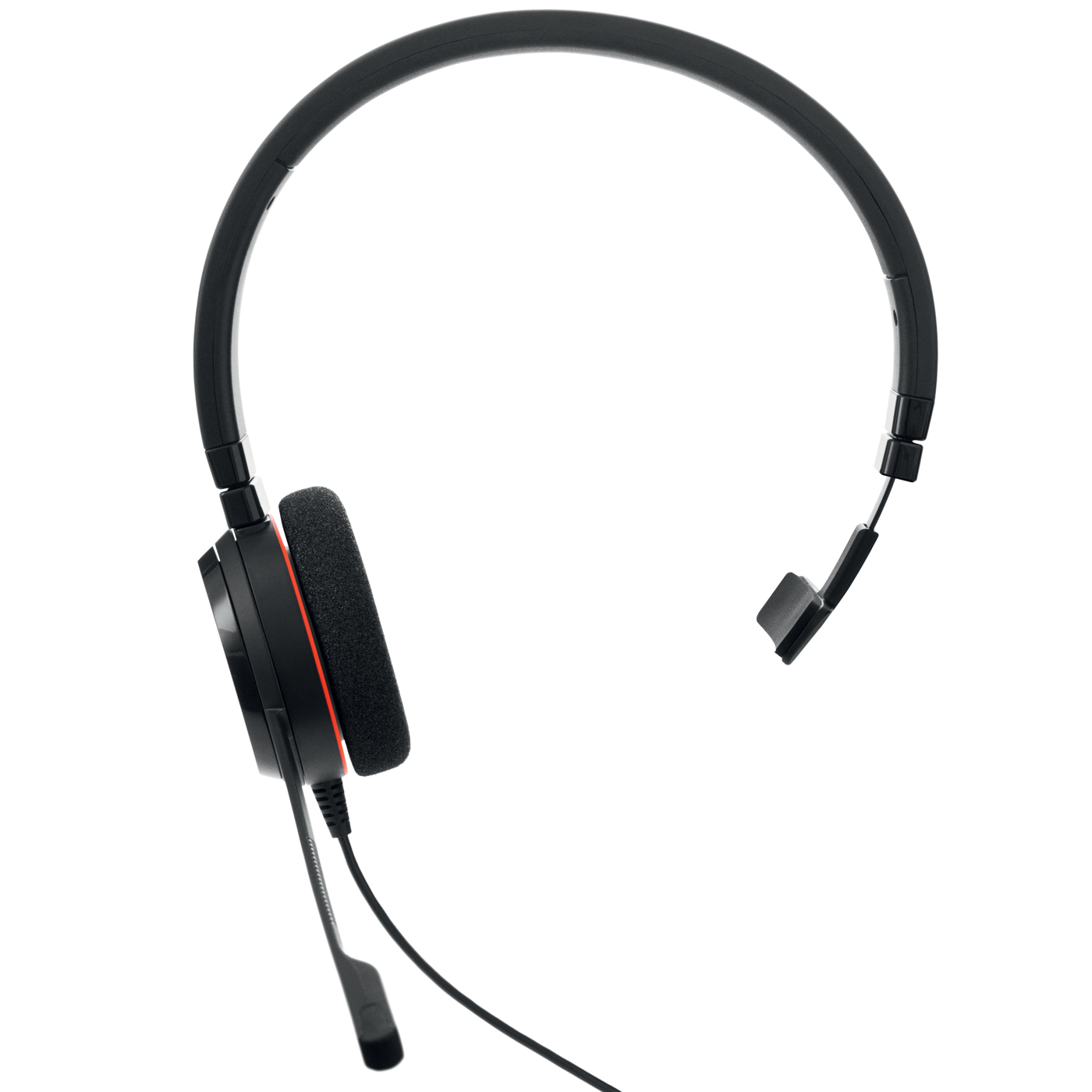 Jabra Evolve 20 UC mono Headset On-Ear USB-A USB-C Schwarz