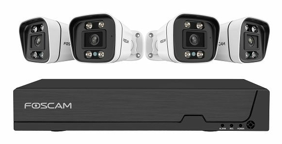 Foscam FN9108E-B4-2T Videoüberwachungskit 8 Kanäle Weiß