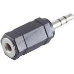 shiverpeaks ®-BASIC-S--Adapter, Klinkenstecker Stereo 3,5mm auf Klinkenkupplung Mono 3,5mm (BS57016)
