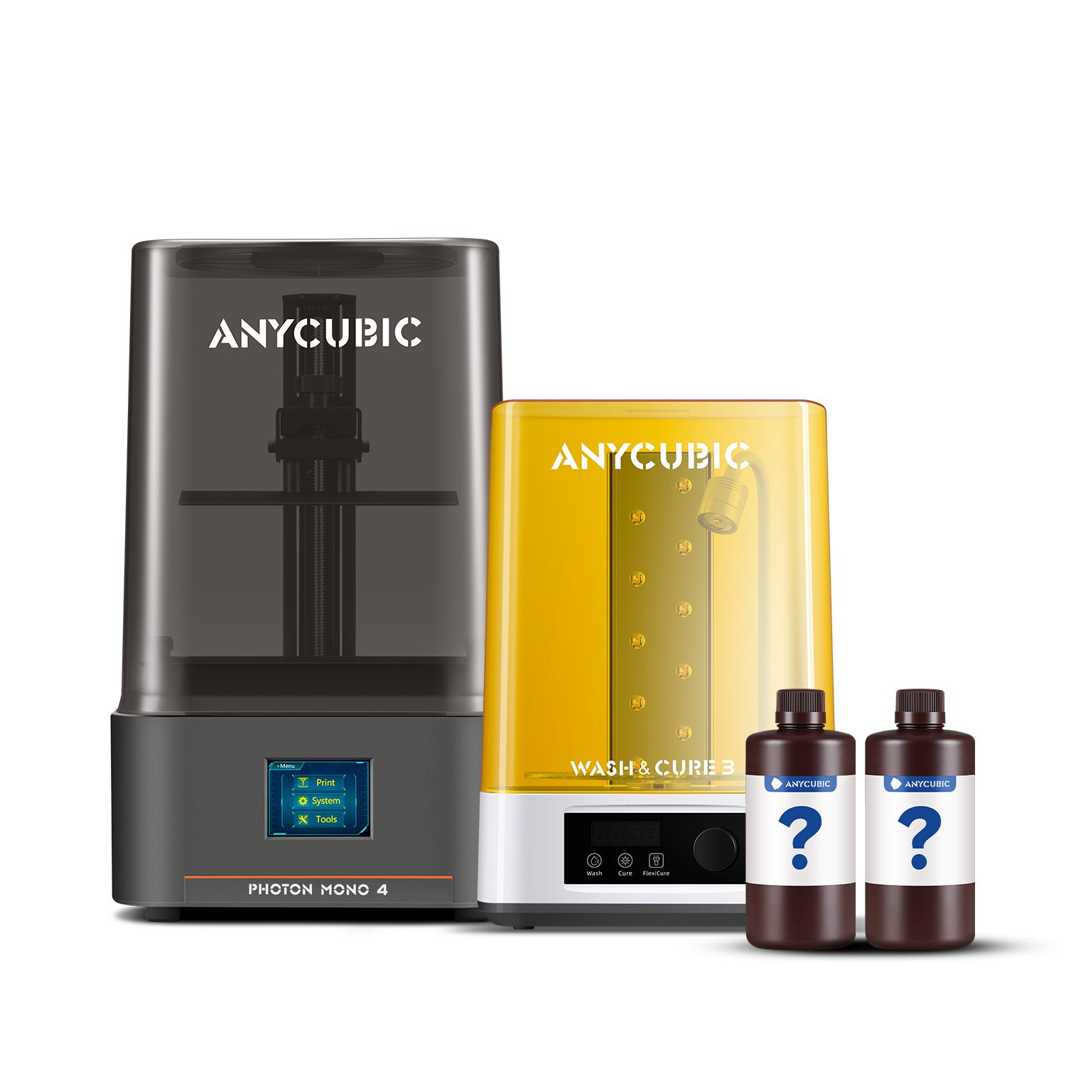Anycubic Photon Mono 4 7" SLA Resin-3D-Drucker Schwarz