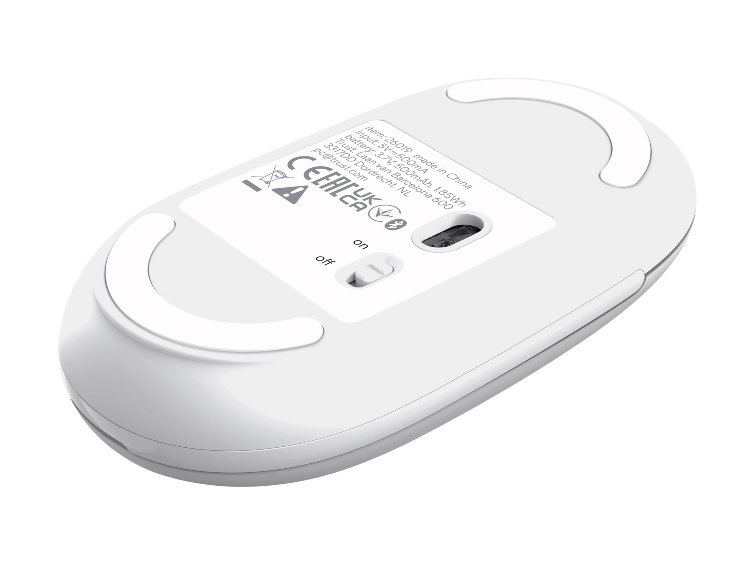 Trust Seron Maus 2.4 GHz Bluetooth Weiß