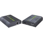 HDMI KVM Extender über Netzwerkkabel, 120m Hersteller: Techly (IDATA-HDMI-KVM2)