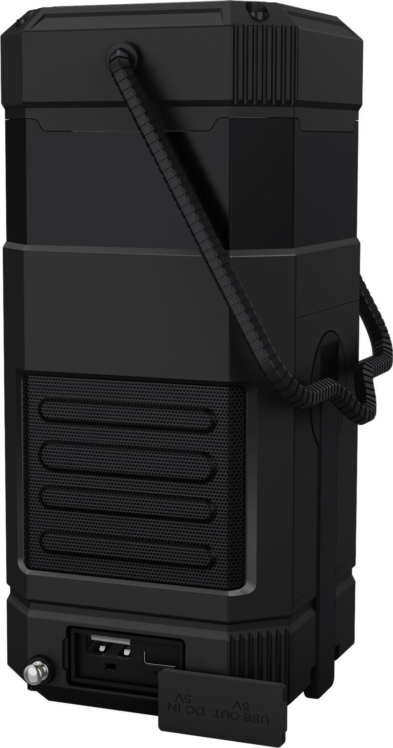 Sandberg Survivor Lantern 10000 mAh 37 Wh 2 A USB Schwarz