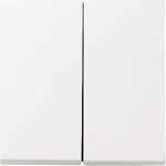 GIRA Abdeckung Serienschalter System 55, Standard 55, E2, Event, Event Klar, Event Opak, Esprit, ClassiX Sauber-Weiß (g (029503)