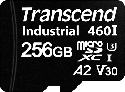 Transcend TS256GUSD460I-VS1 microSD-Karte Retail 256 GB (TS256GUSD460I-VS1)