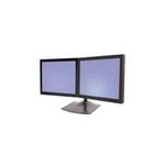 Ergotron DS100 Dual-Monitor Desk Stand, Horizontal (33-322-200)