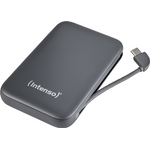 Intenso Power Bank S 10000 mAh Grau + Integriertes USB-C (7333034)