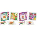 Maped Creativ Malset "Malen nach Zahlen" KAWAI FOOD SWEET die beiden Food-Motive können anhand einer Zahlenlegende mit - 1 Stück (907088)