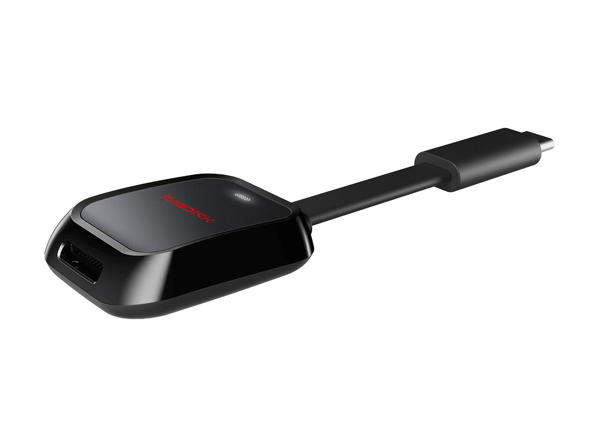 SanDisk QuickFlow microSD Kartenleser USB-C 3.2 Gen 1 Schwarz