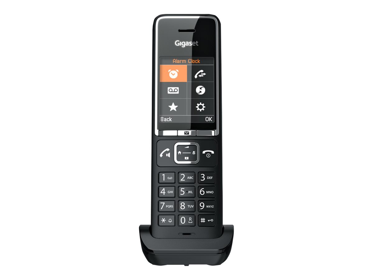 Gigaset COMFORT 500HX 2,2" TFT-Farbdisplay Schwarz, Silber