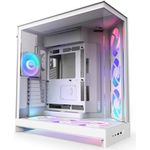 NZXT H9 Flow 2025 All White MidiTower CM-H92FW-01 retail (CM-H92FW-01)
