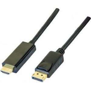 DisplayPort 1.1 auf HDMI Adapterkabel, DisplayPort Stück / HDMI Stück, 3.0 m,...
