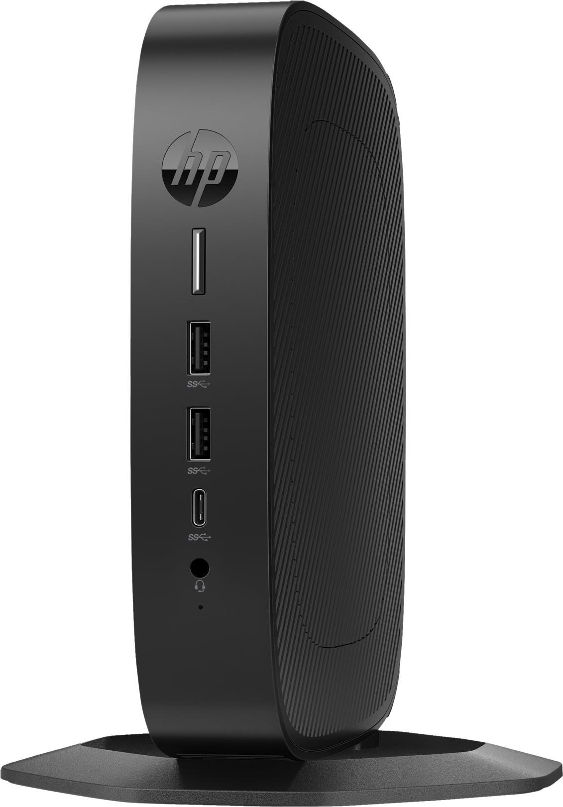 HP Elite t655 Thin Client SFF AMD Ryzen Embedded R2314 2.1 GHz 4 GB RAM 32 GB Flash Schwarz