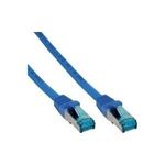 InLine® Patchkabel Cat.6A, S/FTP (PiMf), halogenfrei, 500MHz, blau, 1m (76811B)