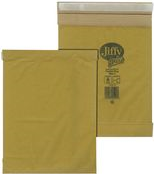 MAILmedia Jiffy Papierpolsterversandtasche, Größe: 00 ohne Fenster, braun, Innenmaße: 105 x 229 mm - 1 Stück (413007)