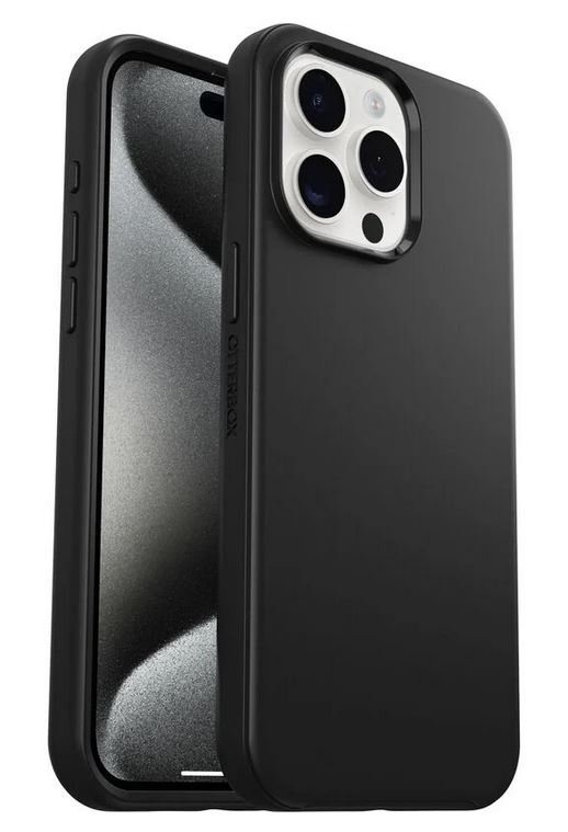 OtterBox Symmetry MagSafe Hülle für iPhone 15 Pro Max schwarz (77-92897)