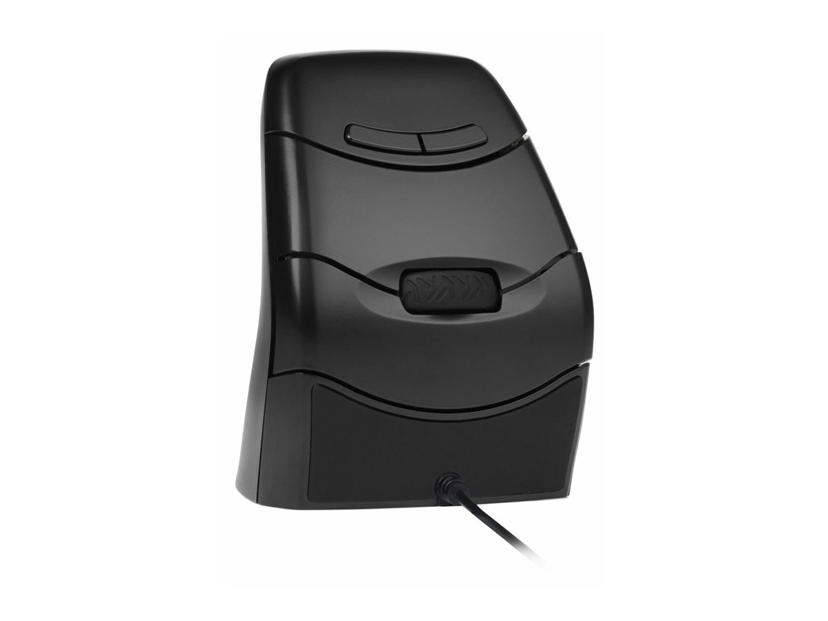 BakkerElkhuizen DXT 3 Precision Vertikale Maus USB-C Schwarz