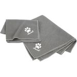 Vileda Pet Pro Microfaser-Handtuch XL grau Groesse XL 65 x 100cm - Grau (172670)