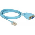DeLOCK Adapter RS-232 DB9 female > 1 x Serial RS-232 RJ45 male (63341)