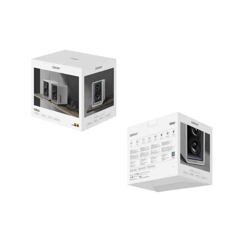 Edifier QR65 70 W Aktive Computerlautsprecher Weiß
