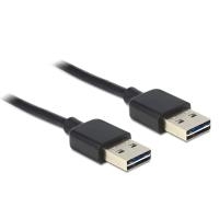 Delock Kabel EASY-USB 2.0 Typ-A Stecker > EASY-USB 2.0 Typ-A Stecker 5 m schwarz (83463)