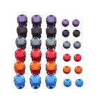 Asetek Aluminum Button Color Kit - 6 Farben (40-035-0035031)