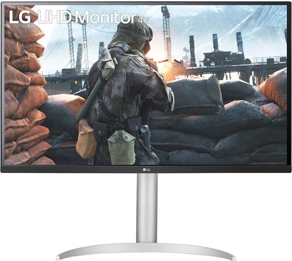 LG 27BP55U-B 27" 4K UHD IPS Monitor Silber