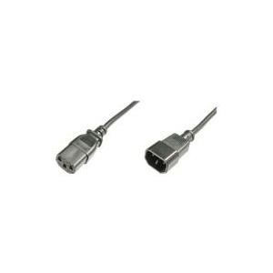 Assmann Mains extension cable. C14 - C13 M/F. 1.2m. H05VV-F3G 0.75qmm. bl (AK-440201-012-S)