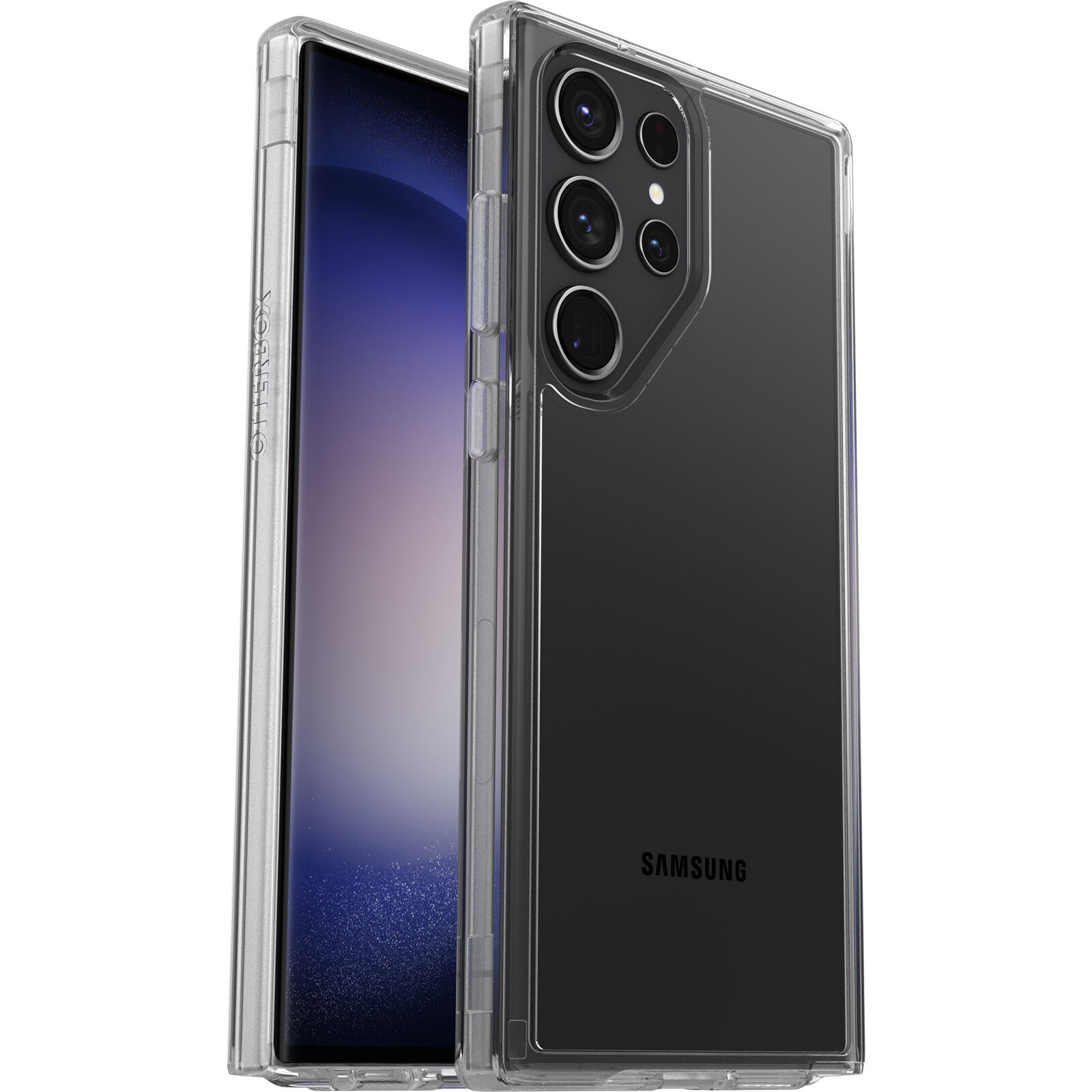 OtterBox Symmetry Hülle für Samsung Galaxy S23 Ultra transparent (77-91236)