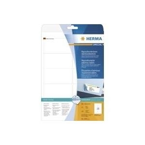 HERMA Special Repositionable self-adhesive matte address paper labels (4349)