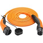 LAPP MOBILITY HELIX® Ladekabel Typ 2, bis zu 7,4 kW, 5 m, Orange (61797)