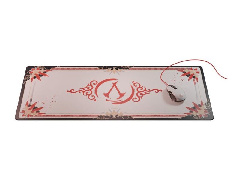 Lexip Initiate Gaming-Maus Bundle Assassin's Creed Shadows 12000 DPI 6 Tasten USB-A Schwarz, Gold, Rot, Weiß