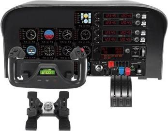 Logitech G Saitek Pro Flight Radio Panel USB Schwarz
