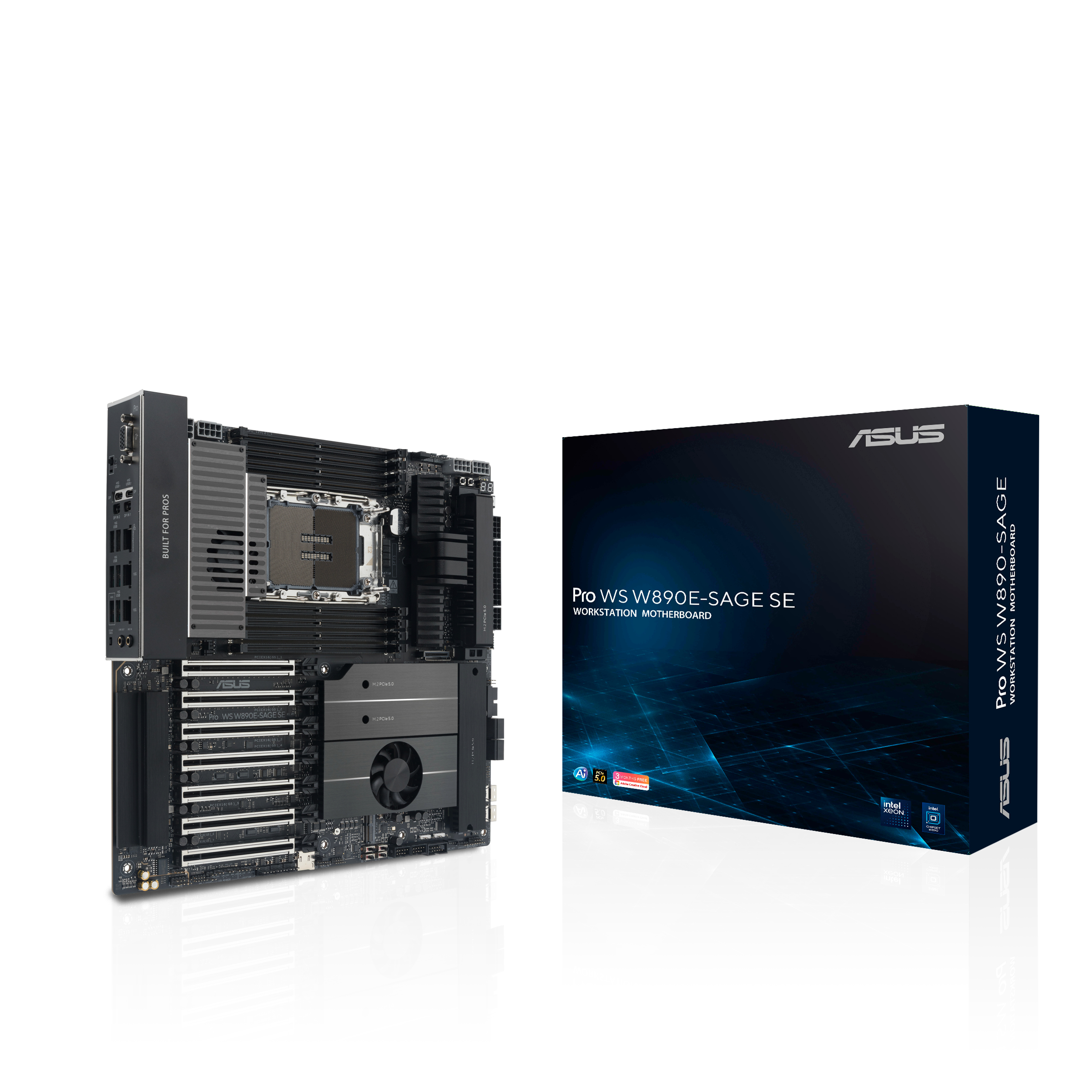 ASUS Pro WS W890E-SAGE SE E-ATX Intel W890 LGA4710-2 Schwarz
